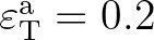 ${\varepsilon}^{\rm a}_{\rm T} = 0.2$